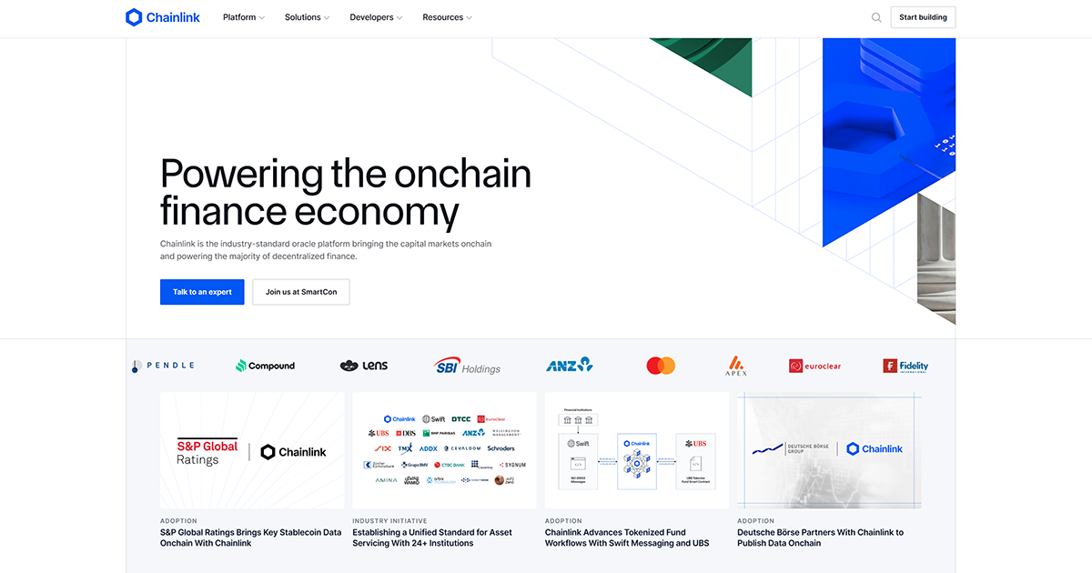 Chainlink: The Data and Infrastructure Backbone of Web3