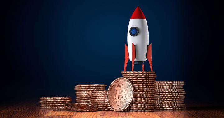 Bitcoin On-chain Velocity Picks Up