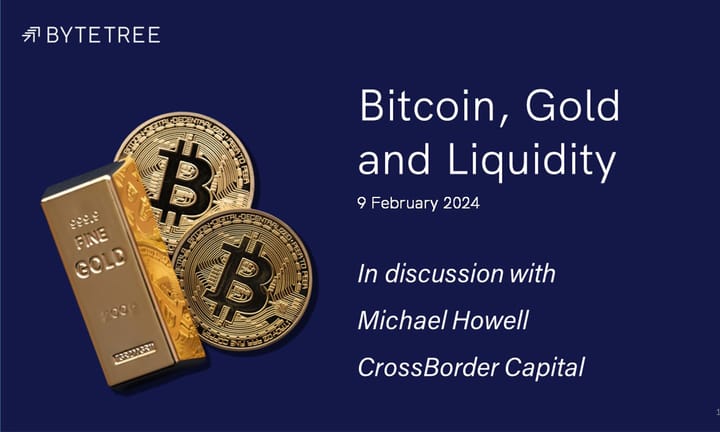 Bitcoin, Gold and Liquidity